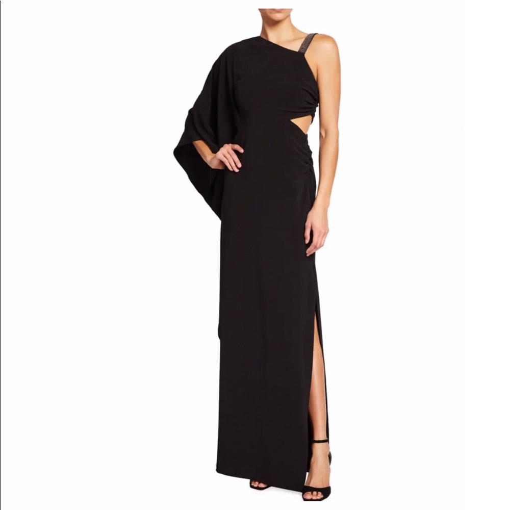 Halston Cutout Gown